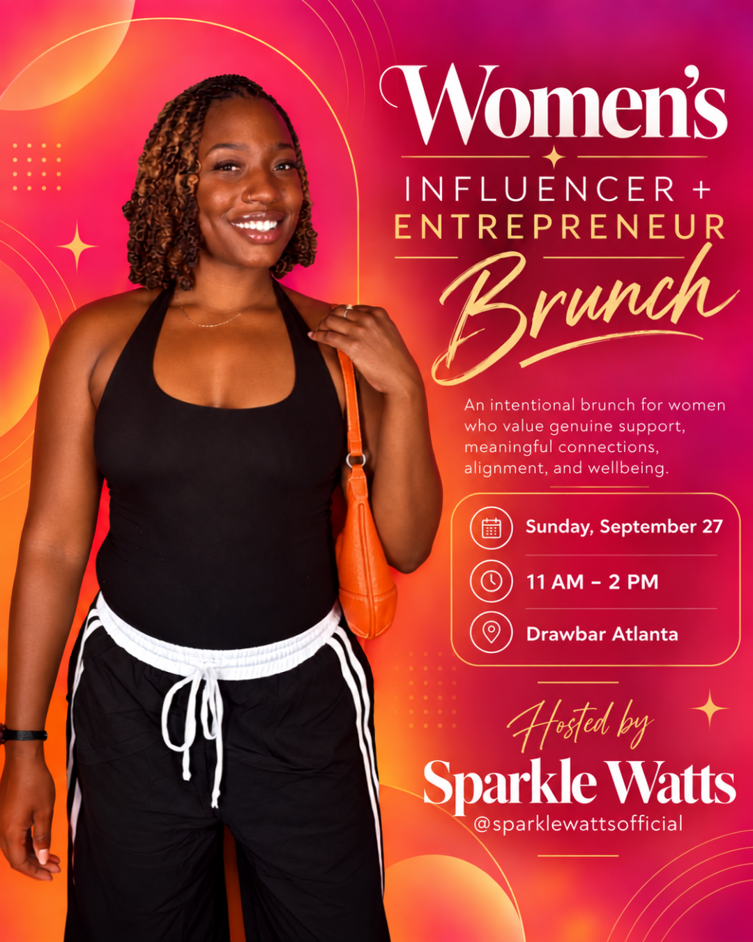 Sparkle Watts at the Women’s Influencer and Entrepreneur Brunch